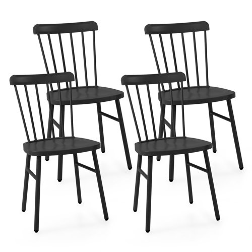 Black Patio Dining Chairs You'll Love Wayfair